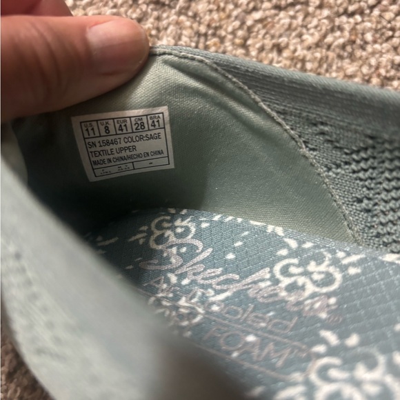 Skechers grace wedge slip on shoes - Picture 7 of 8